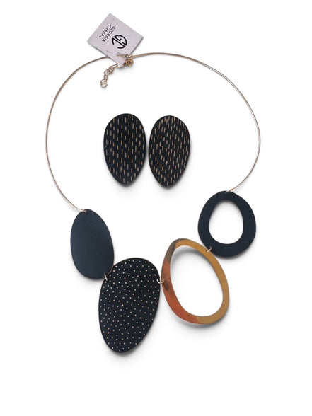 Georgia Charal Pop in Circles & Dots Necklace